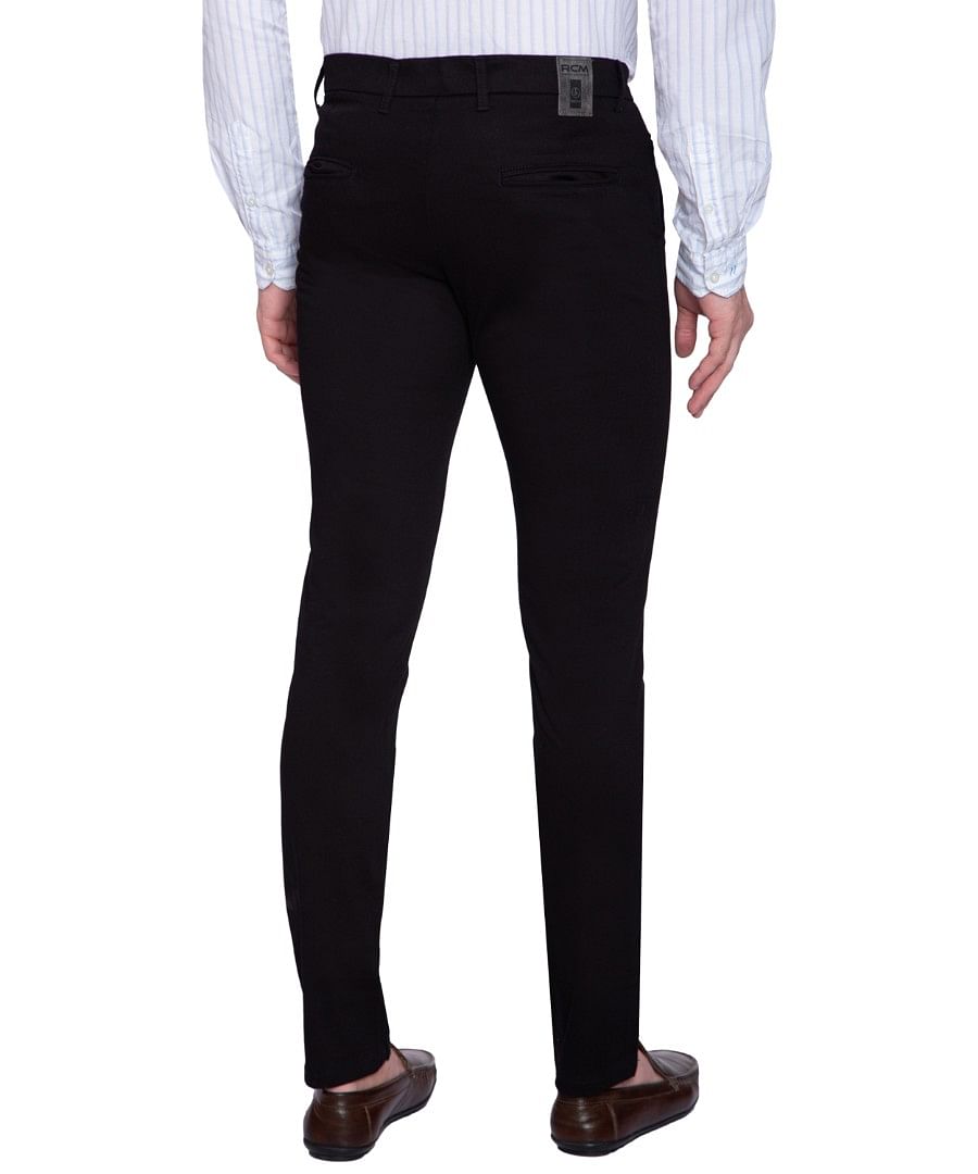Authenzaa Men Chinos Casual Trouser CT4S001 Black