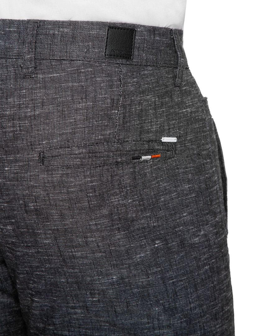 Authenzaa Men Casual Cotton Trouser CS-FS-0010, Black