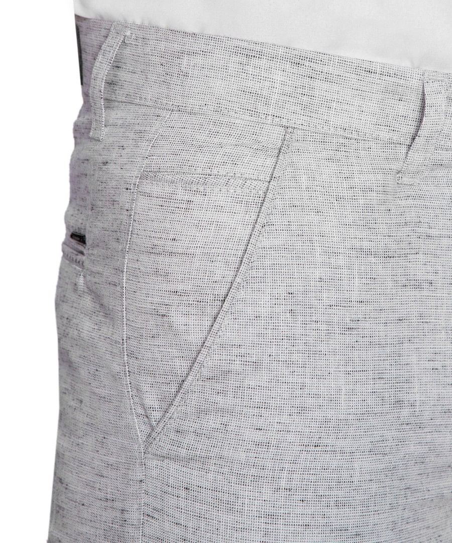 Authenzaa Men Casual Cotton Trouser CS-FS-0012, Black