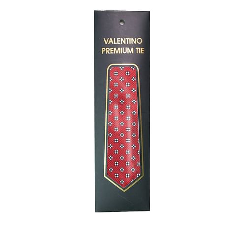 Authenzaa Valentino Premium Tie  FR-VT1014, Red
