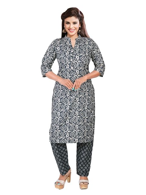 Authenzaa Women Fashion Kurti SFKST060 Grey