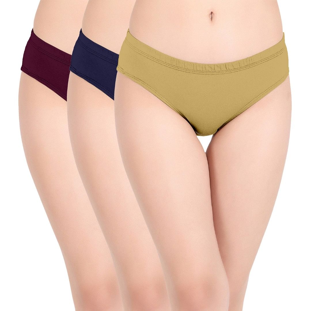 Wmn Panty-KS003-Solid, Shade 12, 3XL/105
