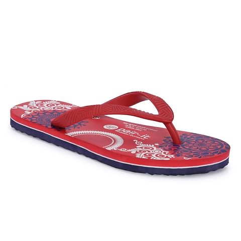 Pair-it Women Hawai MF-WMN-FLIPFLOP117 Red