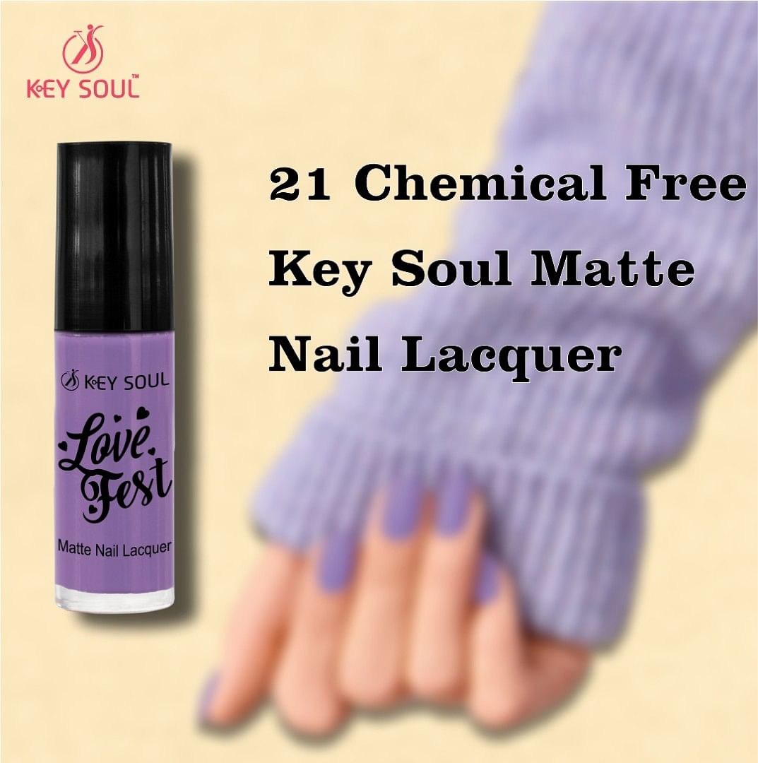 Key Soul Matte Nail Paint (7ml) - M02 Bubblegum dreams