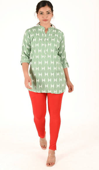 Authenzaa Women Fashion Kurti SFKRT123 Green
