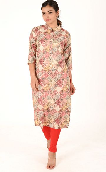 Authenzaa Women Fashion Kurti SFKRT124 Multi