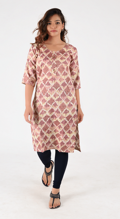 Authenzaa Women Fashion Kurti SFKRT126 Pink