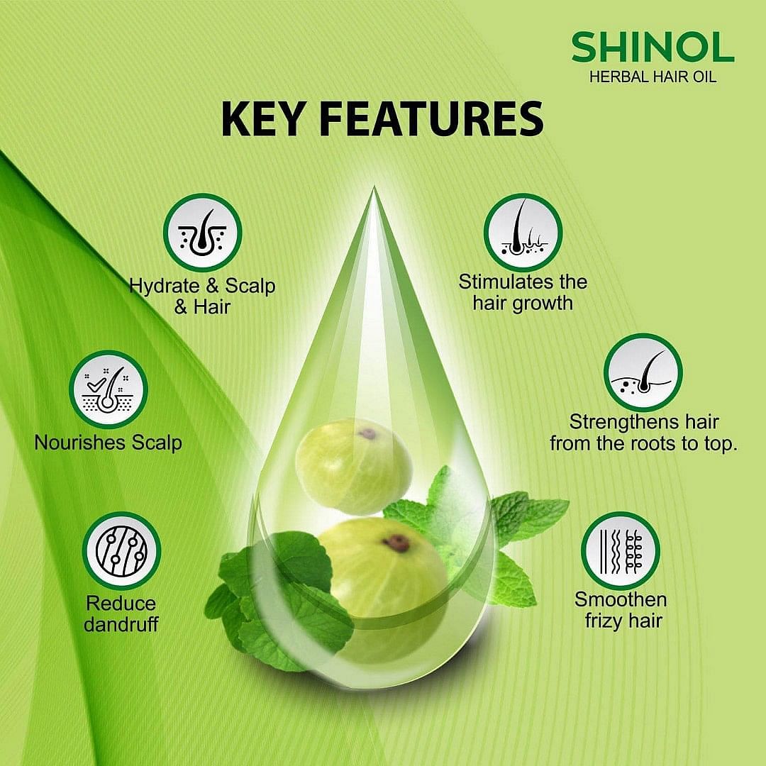 Shinol Herbal Hair Oil, 150 ml