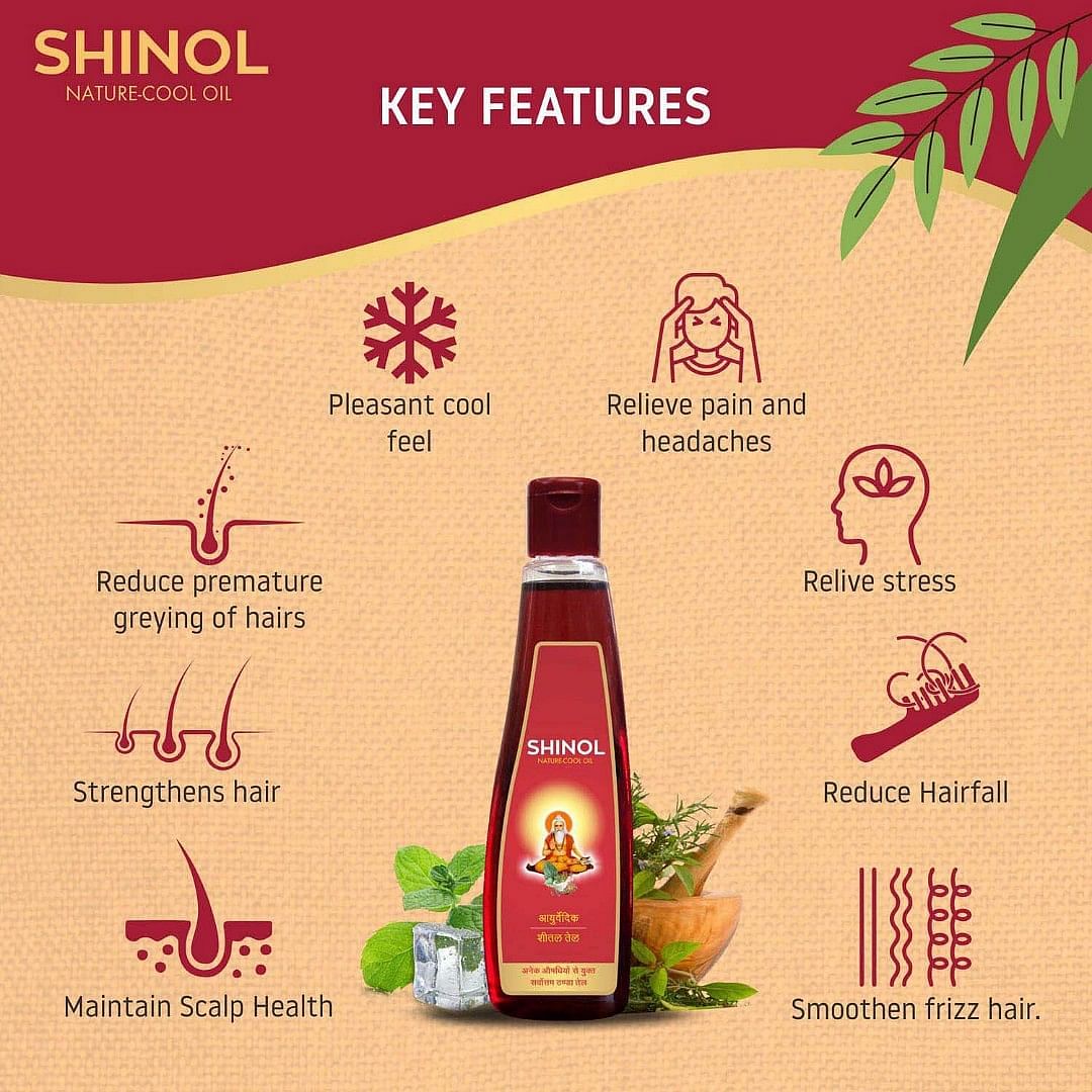 Shinol Nature Cool Oil, 150 ml