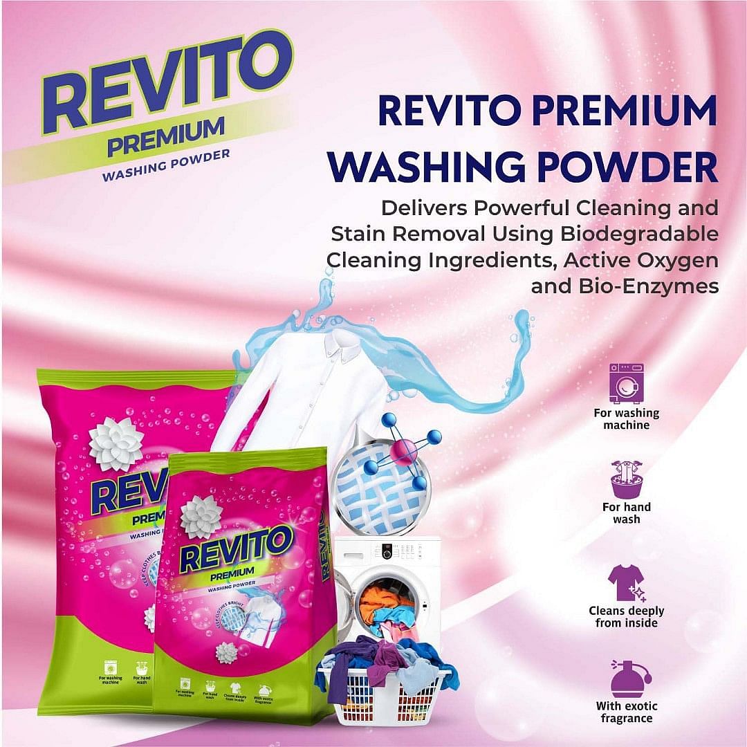 Revito Washing Powder, 500 gm