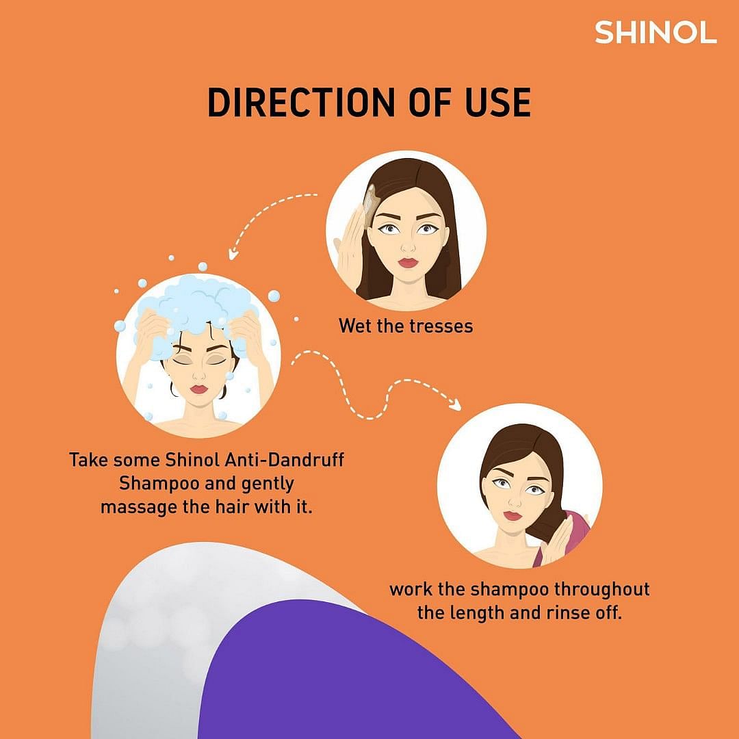 Shinol Anti Dandruff Shampoo, 200 ml