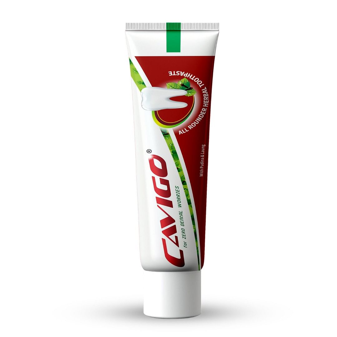 Cavigo All Rounder Herbal Tooth Paste, 18 g