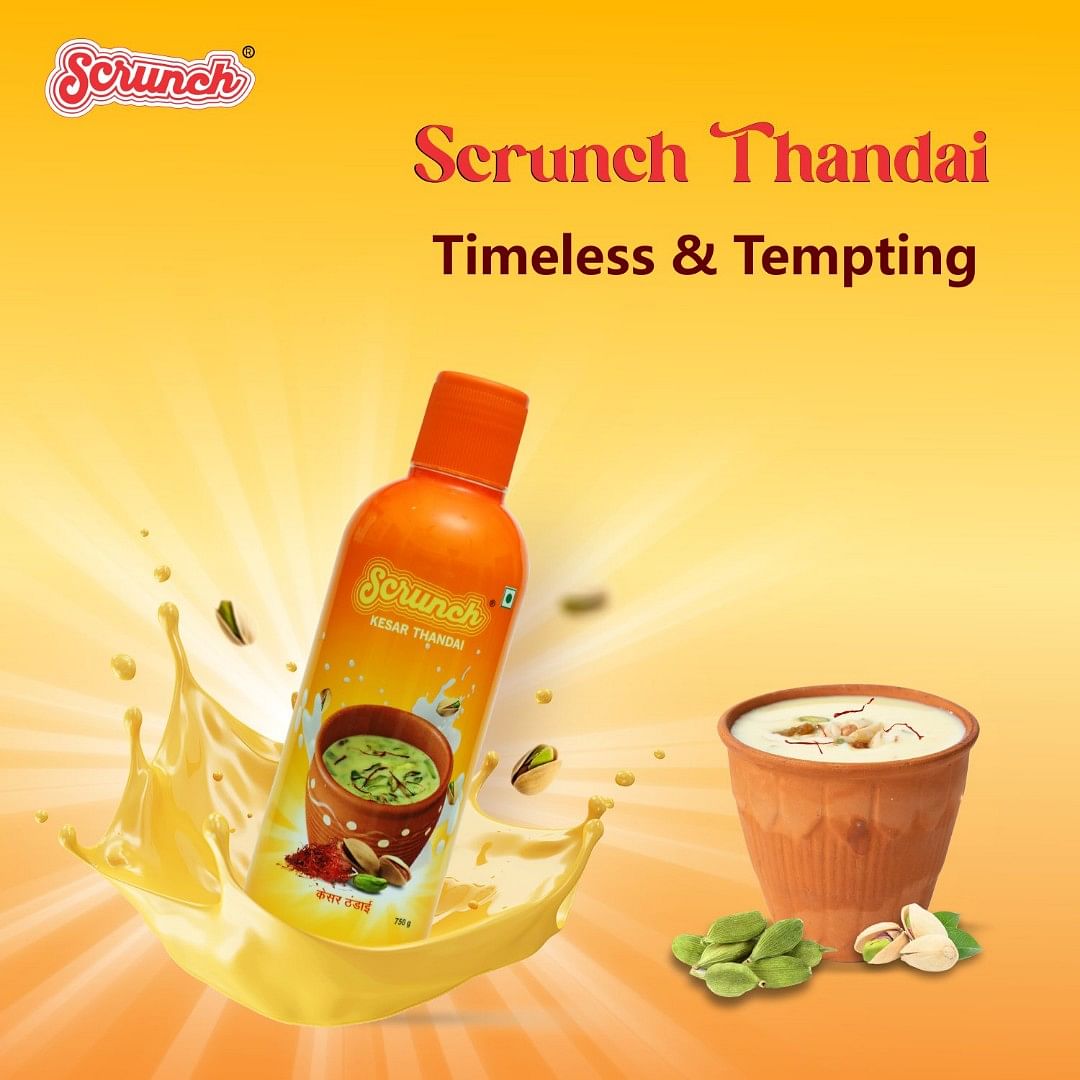 Scrunch Kesar Thandai, 750 g