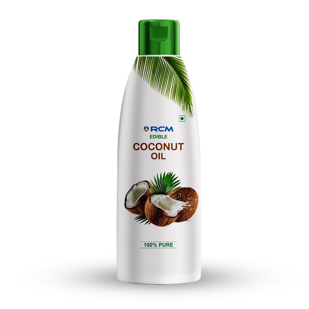 RCM Edible Coconut Oil bottle, 250 ml