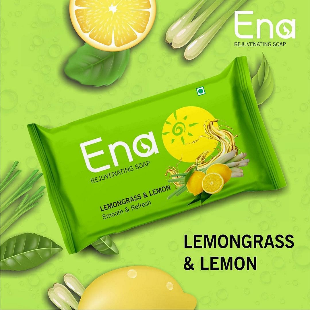 Ena Lemongrass and Lemon Soap, 75 g