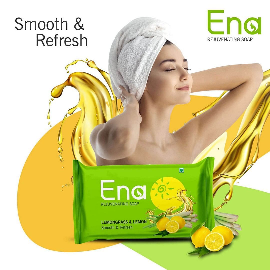 Ena Lemongrass and Lemon Soap, 75 g