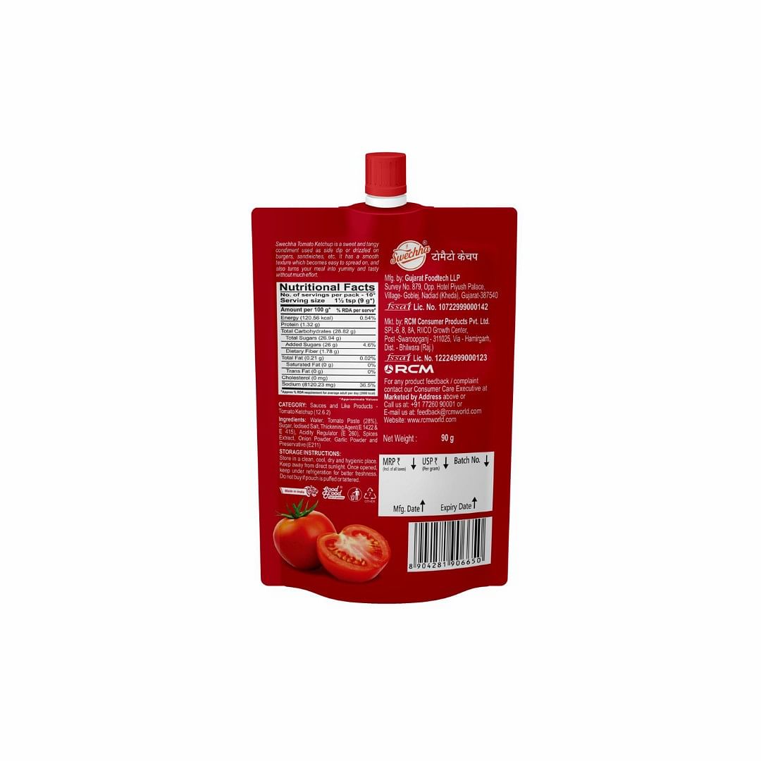 Swechha Tomato Ketchup, 90 g