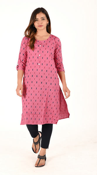 Authenzaa Women Fashion Kurti SFKRT128 Onion