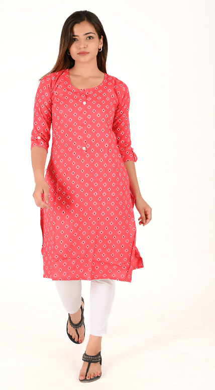 Authenzaa Women Fashion Kurti SFKRT128 Carrot