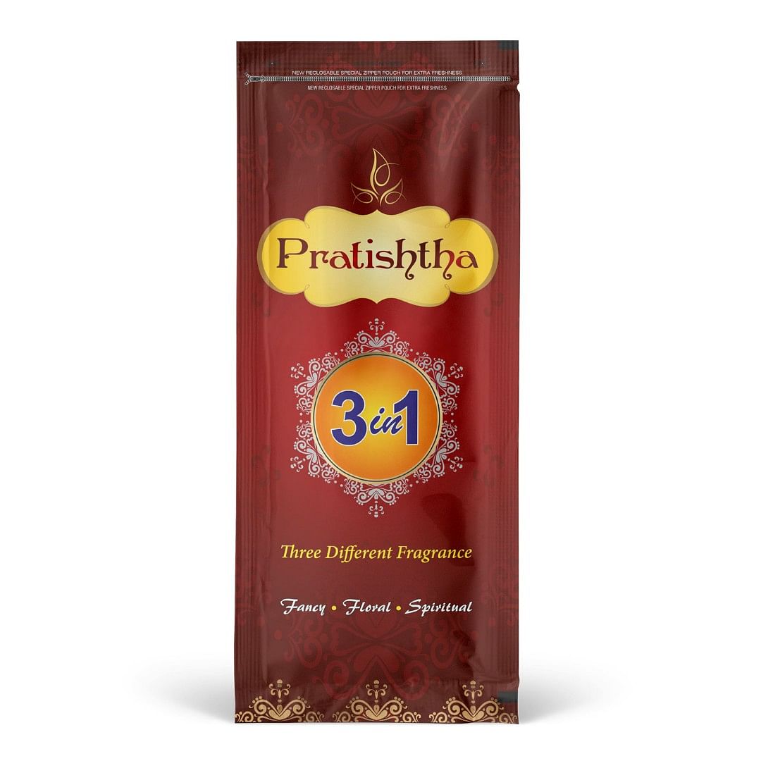 Pratishtha Family Pack Agarbatti(3 In 1)