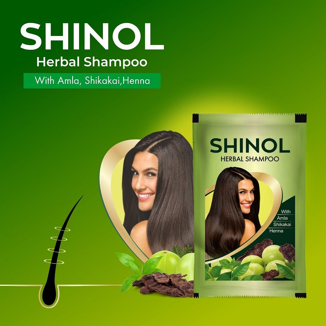 Shinol Herbal Shampoo, 6 ml