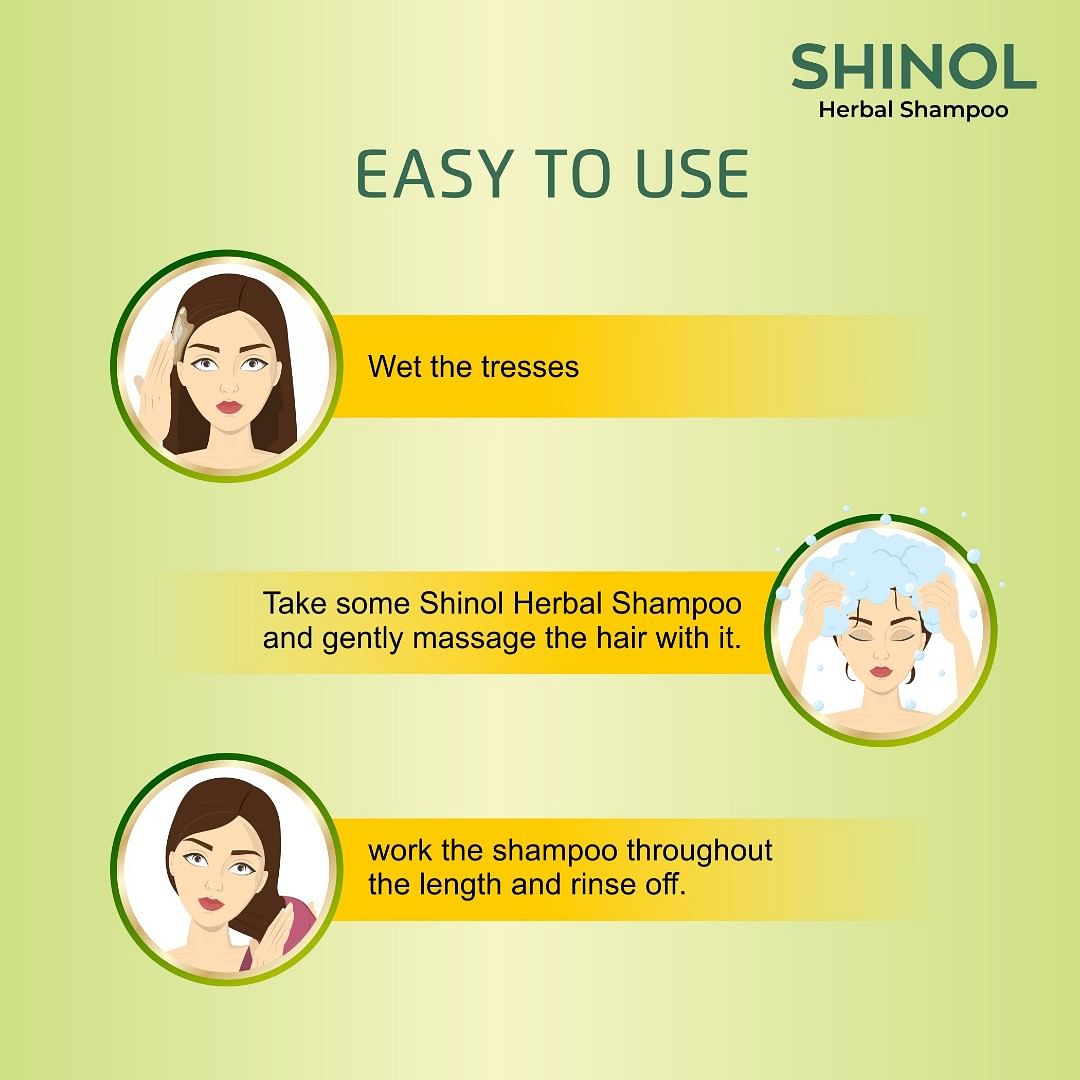 Shinol Herbal Shampoo, 6 ml