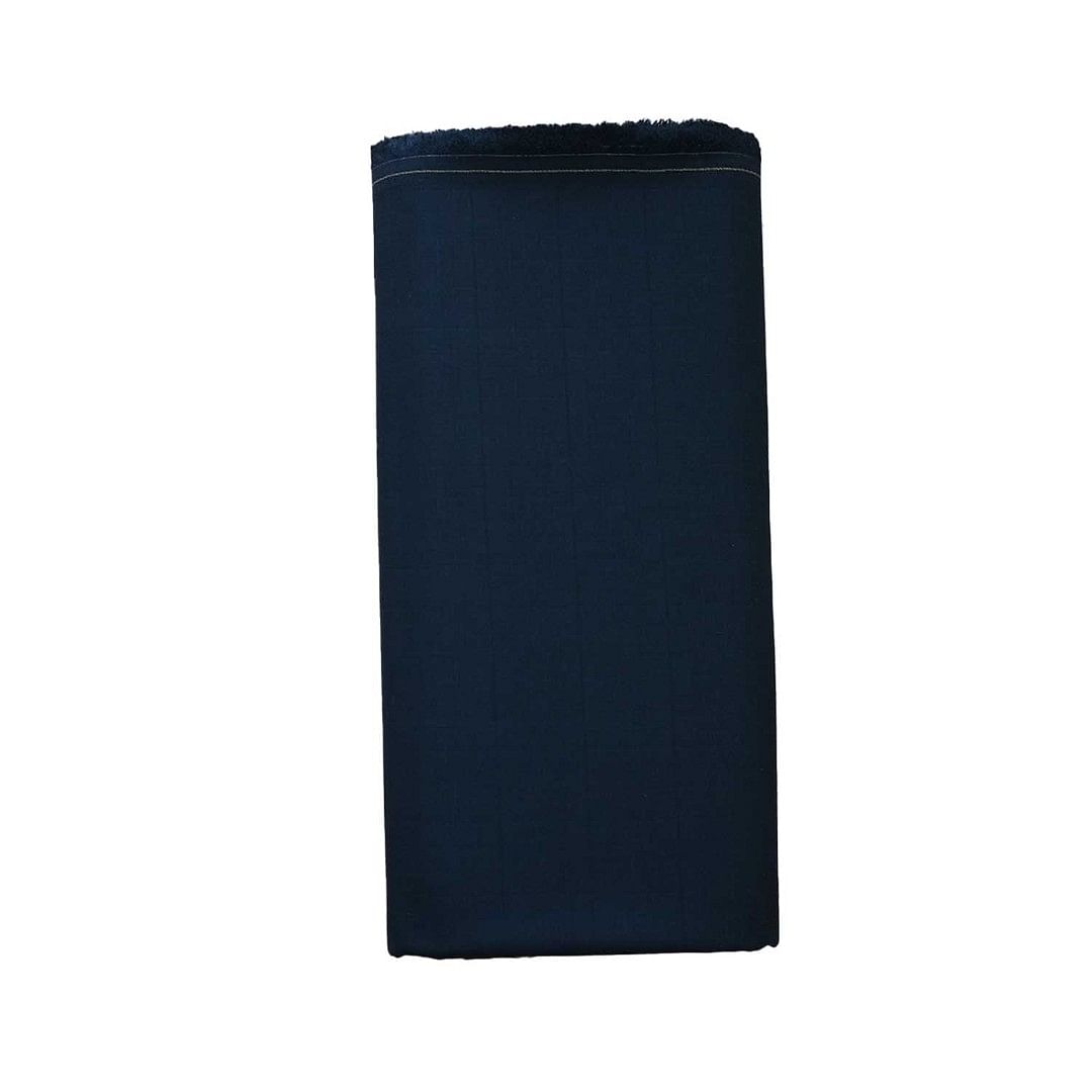 Authenzaa Men Royal Suit Length Fabric EXE002 Black