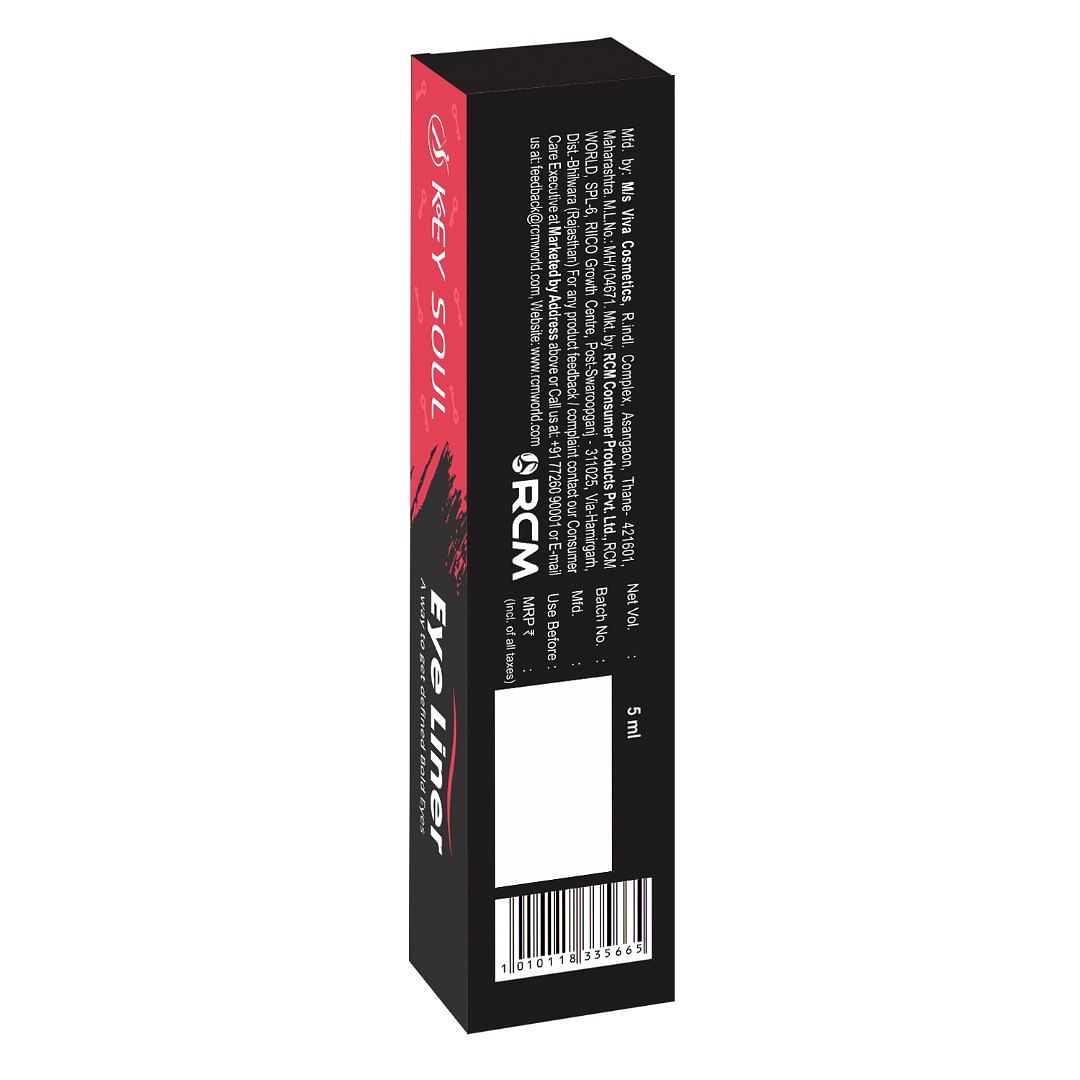 Key Soul Gloss Eyeliner (5ml) - Black