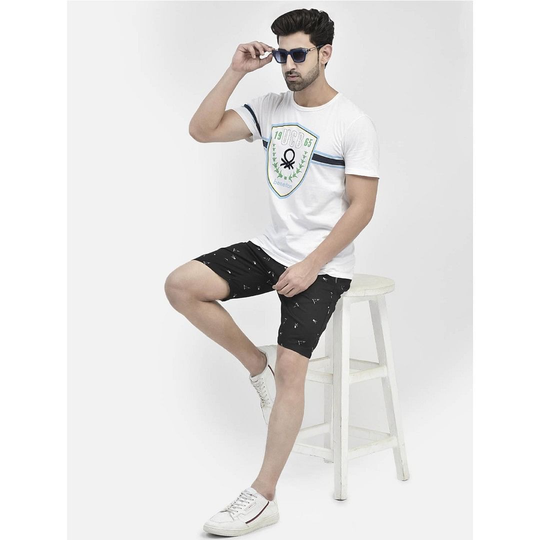 Authenzaa Men Shorts SFMS001 Black 
