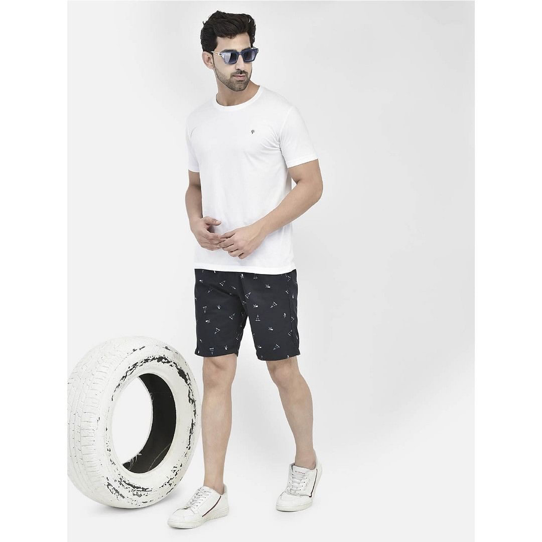 Authenzaa Men Shorts SFMS001 Blue 