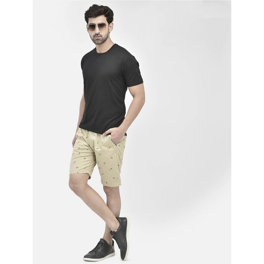 Authenzaa Men Shorts SFMS001 Khakhi 