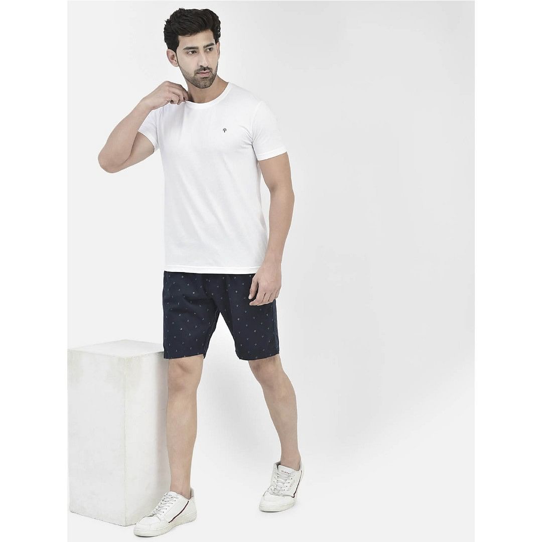 Authenzaa Men Shorts SFMS002 Dark Blue 