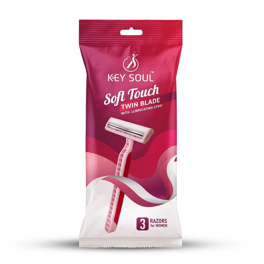 Key Soul Women's Razor Twin Blade Pack 3