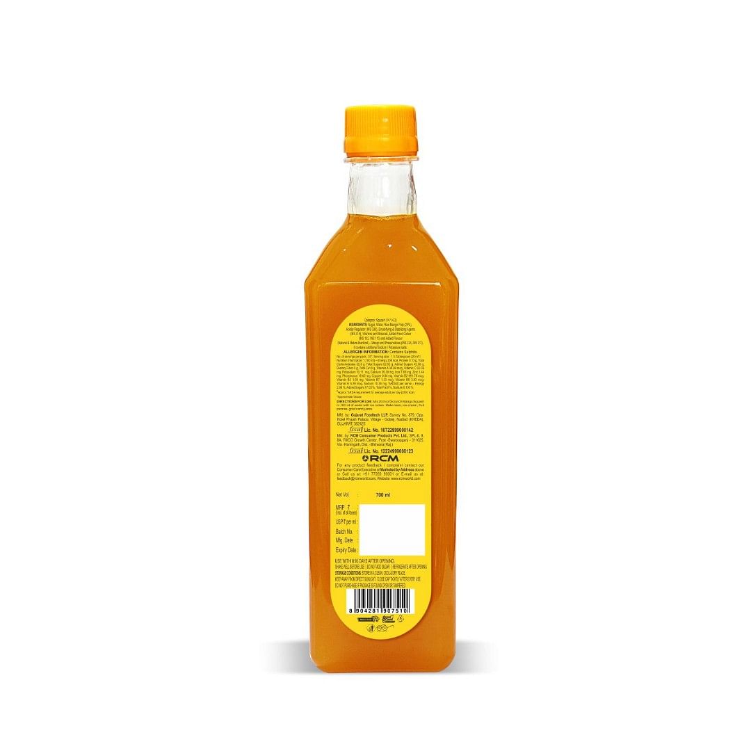 Scrunch Mango Squash, 700 ml