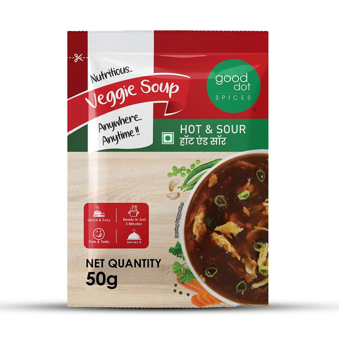 Gooddot Veggie Soup, 50 g