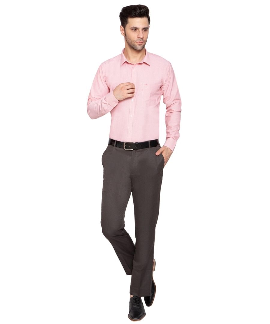 Authenzaa Men Formal Shirt ITFS003 Red