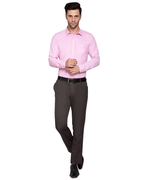Authenzaa Men Formal Shirt ITFS005 Pink