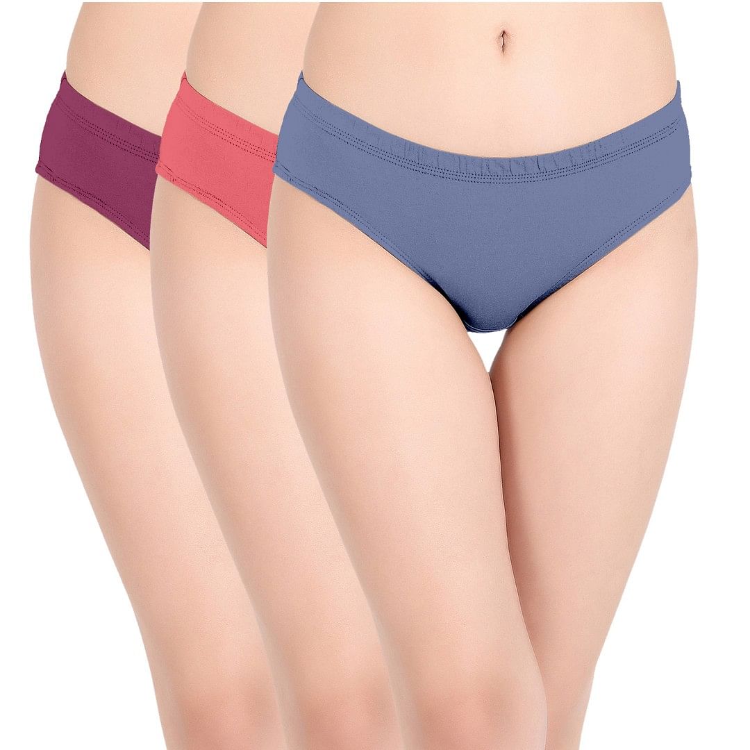 Wmn Panty-KS003-Solid-Shade 14-3XL/105