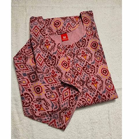 Authenzaa Women Kurti ATKT006 Pink 