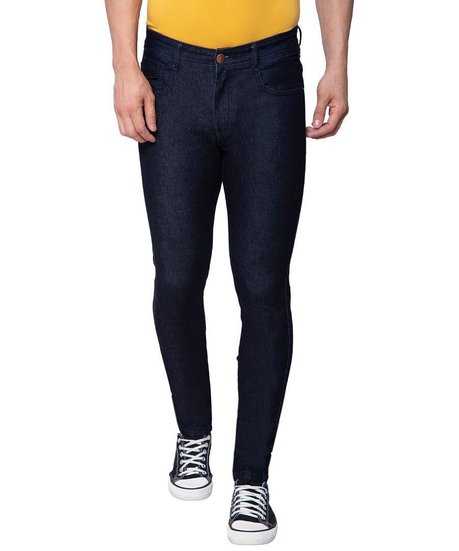 Authenzaa Men Denim Jeans SFDJ002 Dark Blue 