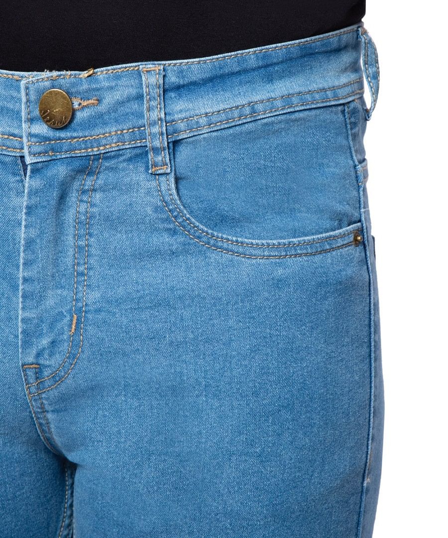 Authenzaa Men Denim Jeans SFDJ002 Light Blue 