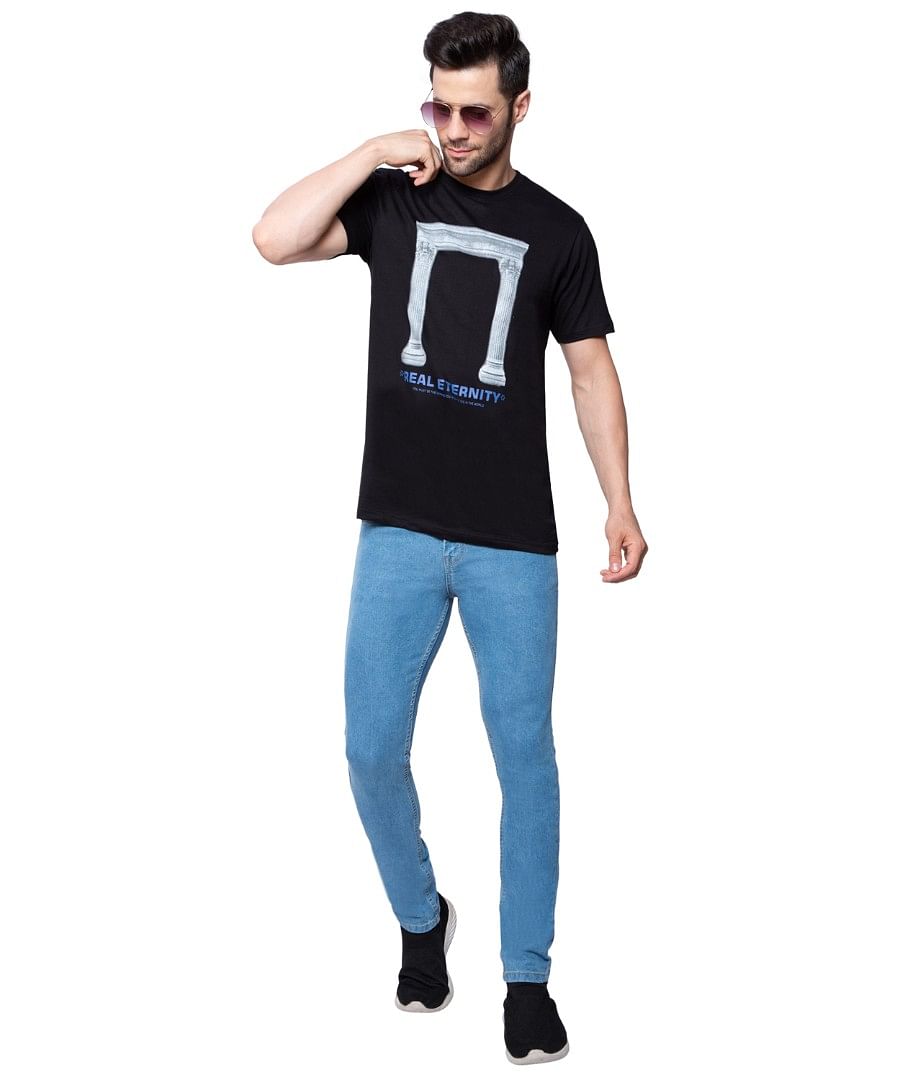 Authenzaa Men Denim Jeans SFDJ002 Light Blue 