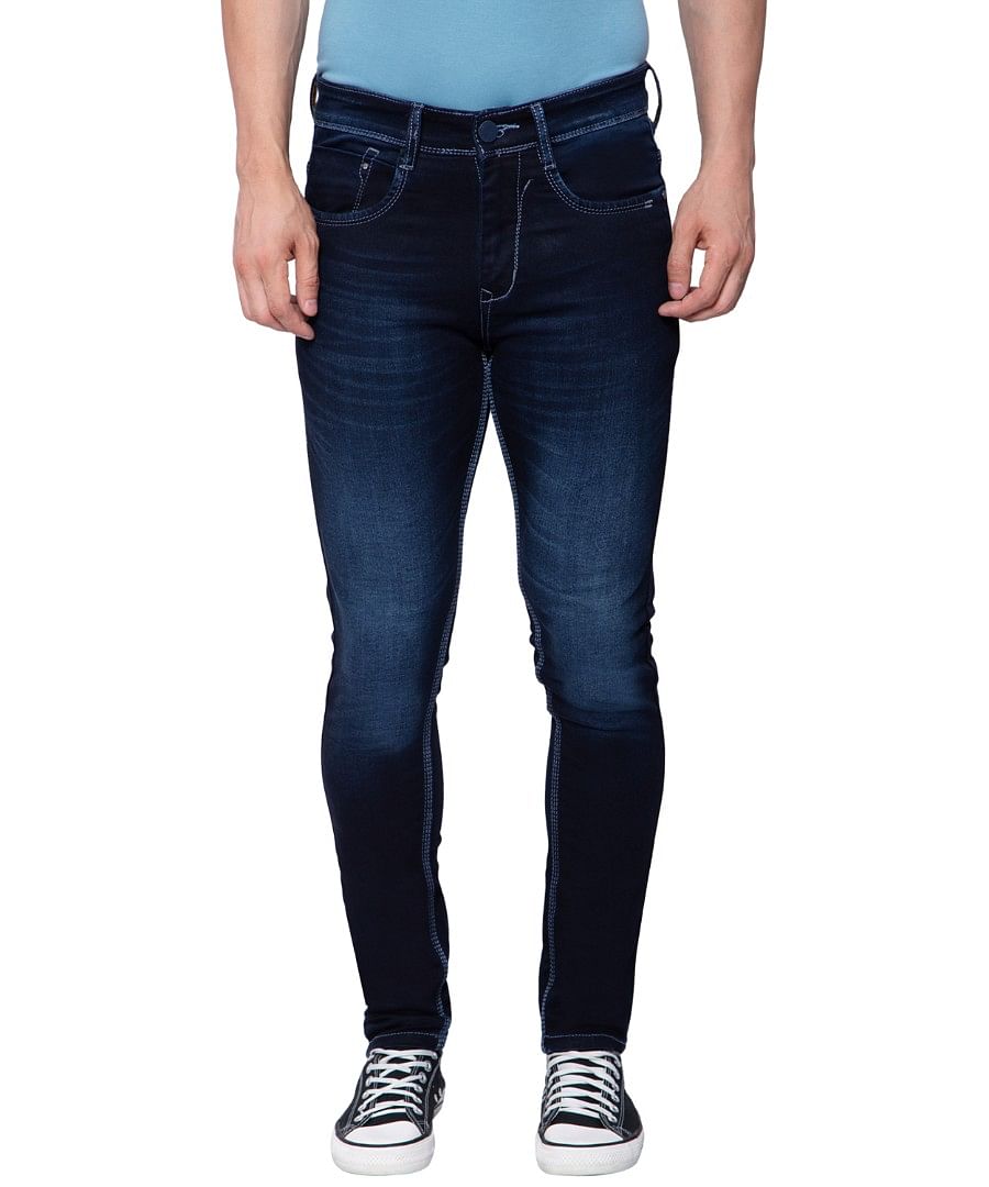 Authenzaa Men Jeans SFDJ008 Dark Blue 