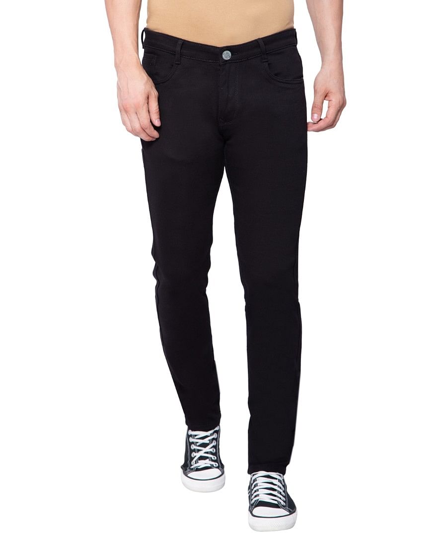 Authenzaa Men Truefit Jeans TFJ4S005 Jet Black 