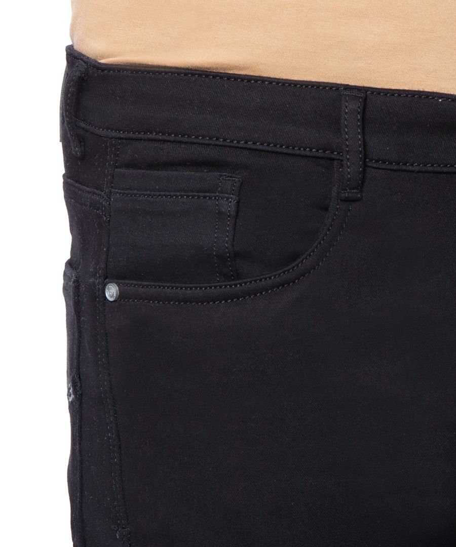 Authenzaa Men Truefit Jeans TFJ4S005 Jet Black 