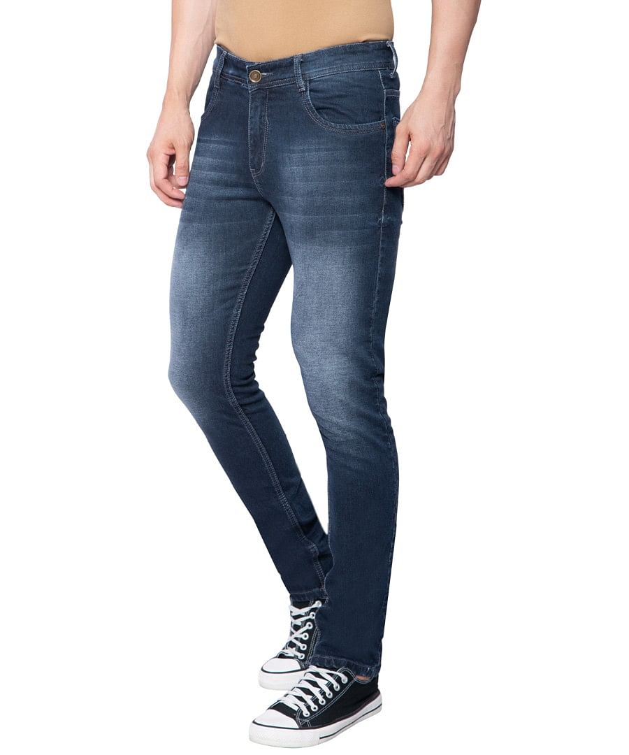 Authenzaa Men Truefit Jeans TFJRE001 Charcoal Grey 