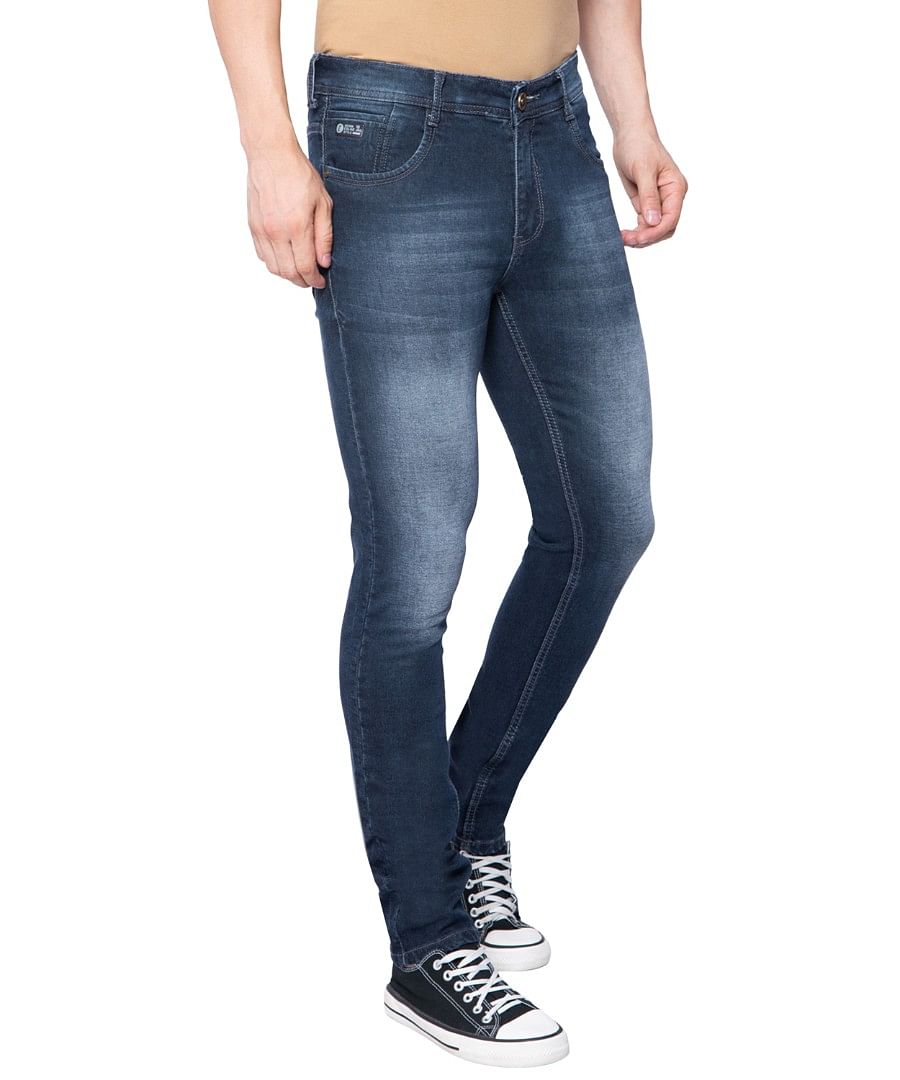 Authenzaa Men Truefit Jeans TFJRE001 Charcoal Grey 