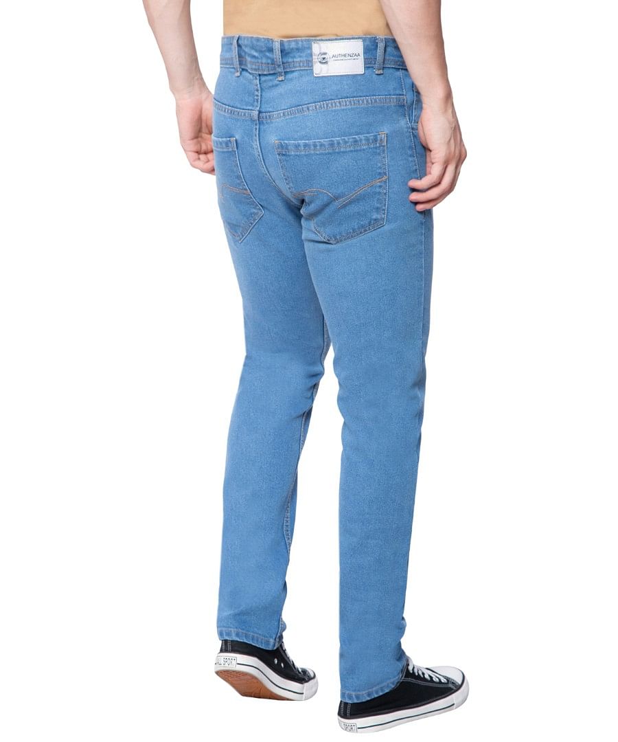 Authenzaa Men Fashion Que Jeans FQJRE003 Mid Blue 