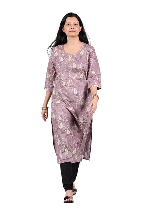 Authenzaa Women Kurti SFBKT003 Lavender 