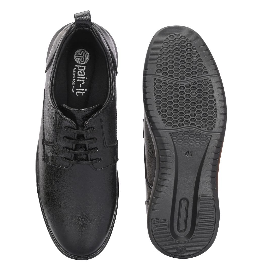 Pair-it LZ Men Elite Formal Shoe 01 Black